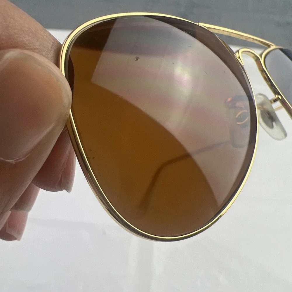 Ray Ban RJ 9506S 223/71 Kids Gold Aviators Sunglass Eyeglass Frames 50 13 120
